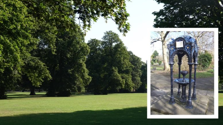 Pearson Park drinking fountain to have lost detail reinstated - Hull CC ...