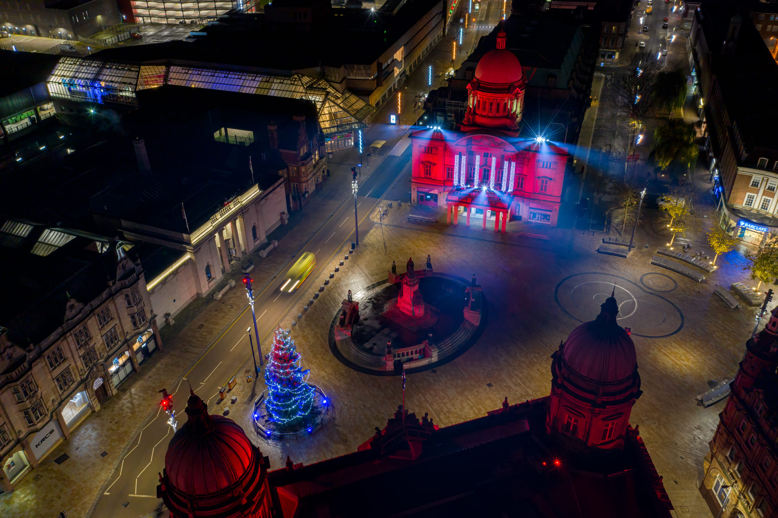 Hull city centre lit up ready for Christmas Hull CC News